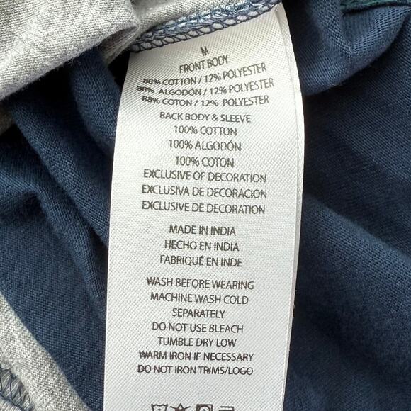 Penguin by Munsingwear Mixed Media Pocket T-Shirt Mens Size M Tropical - Picture 5 of 5